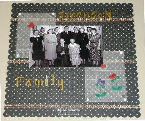 family scrapbook