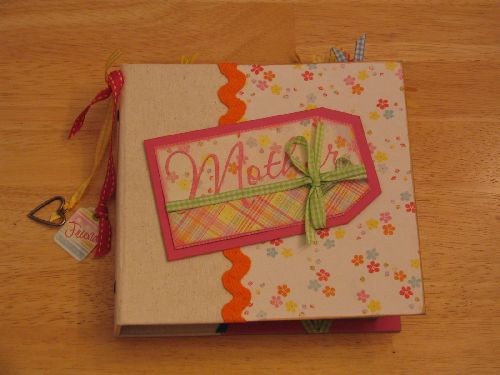 Bo Bunny Mother Scrapbook Album 12