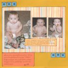 Baby Scrapbooking Layout Gallery